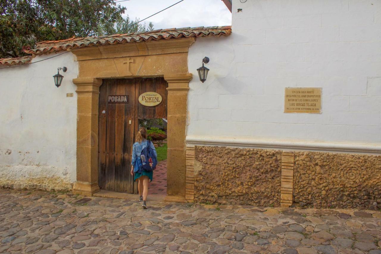 Posada Portal De La Villa فيلا دي ليفا المظهر الخارجي الصورة